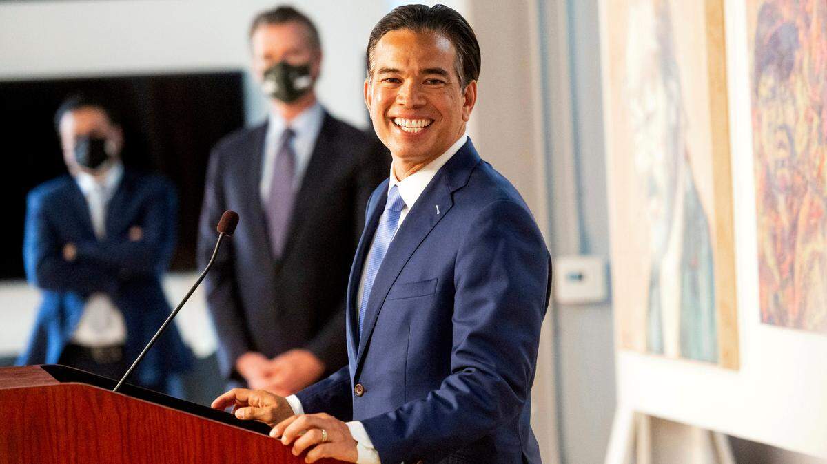 California Attorney General Rob Bonta