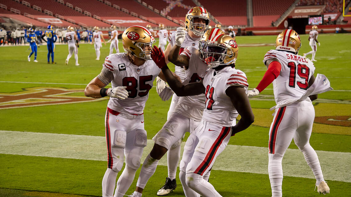 George Kittle gives best hint yet at cause of Brandon Aiyuk’s 49ers frustration