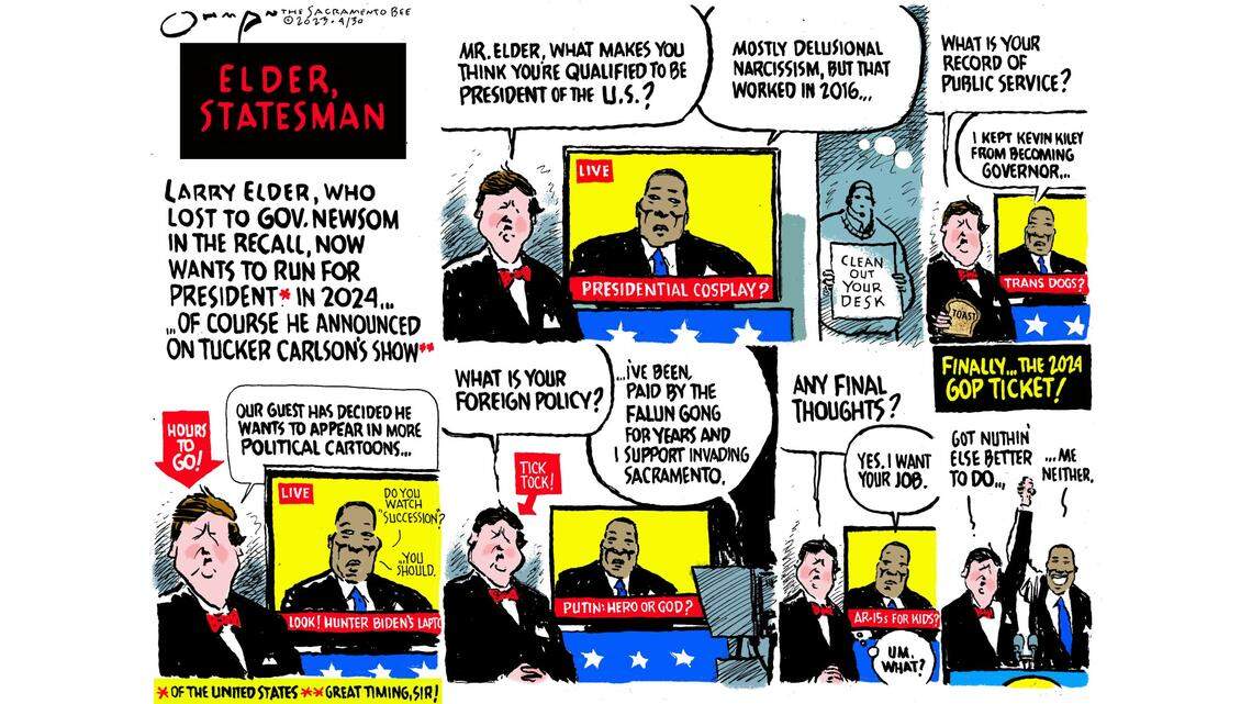 This Elder statesman has nothing better to do than run for U.S. president | Opinion