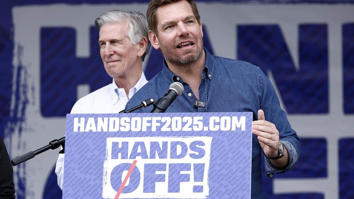 Eric Swalwell’s finances show cash crunch, delayed taxes, large childcare tab