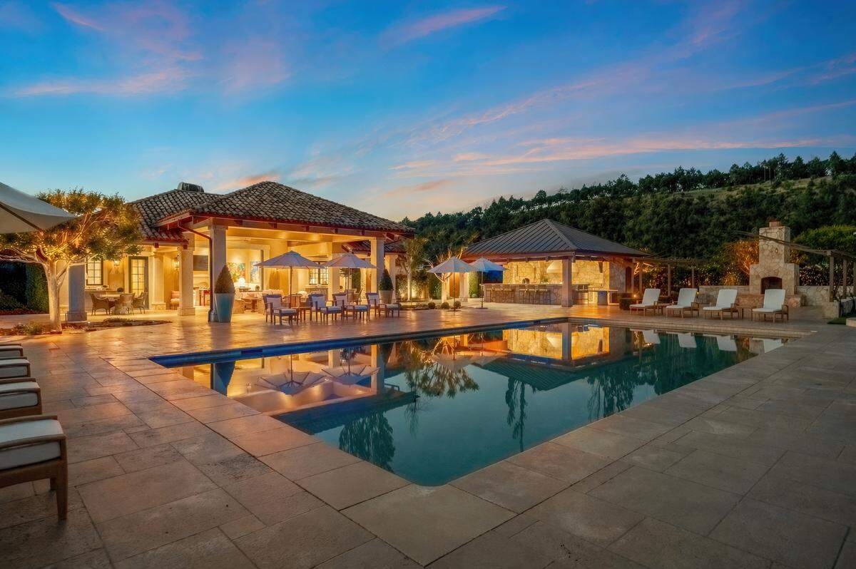 A resort pool and spa rounds out the luxury touches.