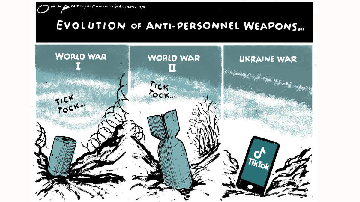 Jack Ohman: Weapon of choice ...
