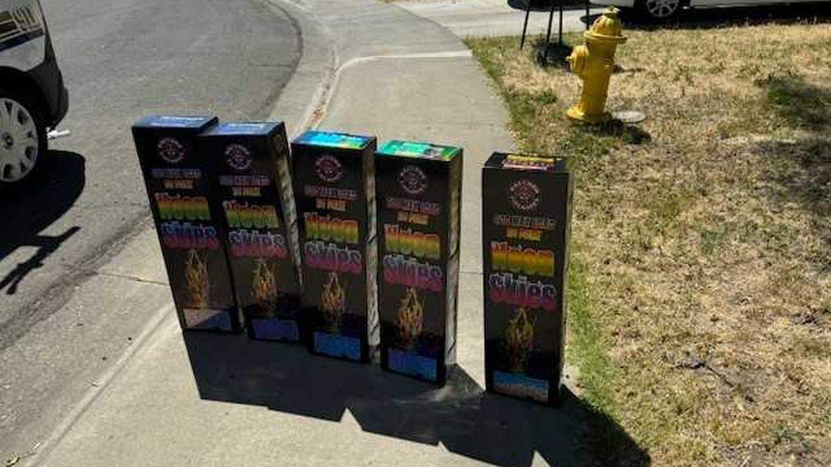 Woodland Police and Cal Fire found 120 illegal aerial firework mortars on June 27. The department issued more than $110,000 in citations for illegal fireworks set off around the Fourth of July holiday.