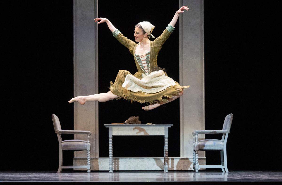 Michelle Katcher dances as Cinderella during a Sacramento Ballet dress rehearsal Thursday, Feb. 15, 2024.