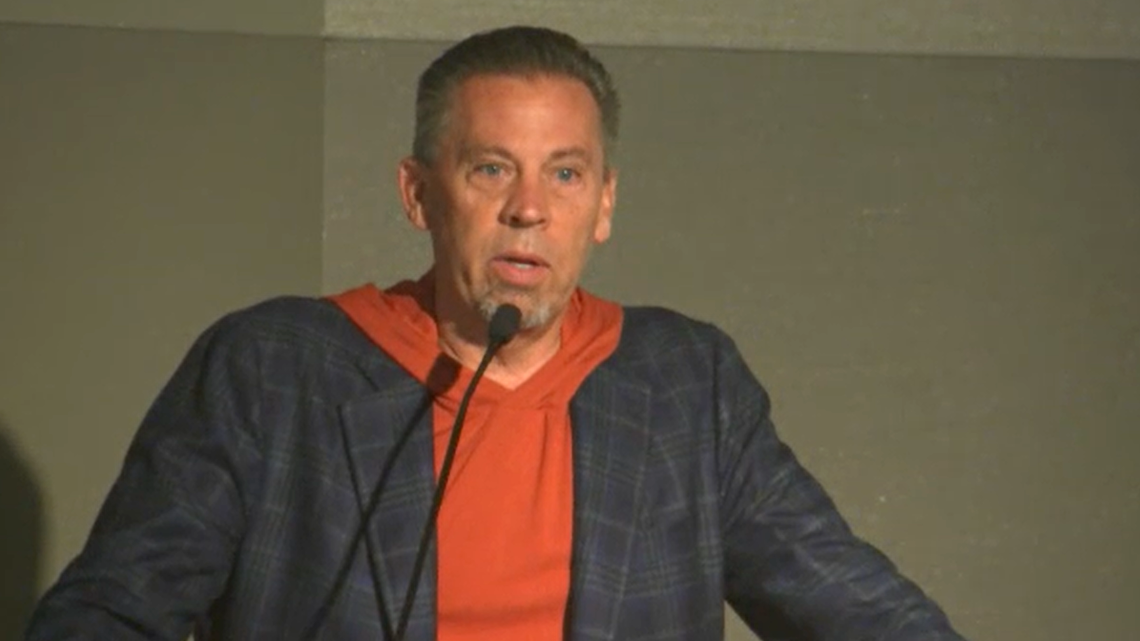 Jeff Burum, a Rancho Cucamonga businessman, asked the San Bernardino County Board of Supervisors to put an advisory measure on this November’s ballot during the board’s meeting Tuesday, July 26. (Screenshot from San Bernardino County Board of Supervisors)