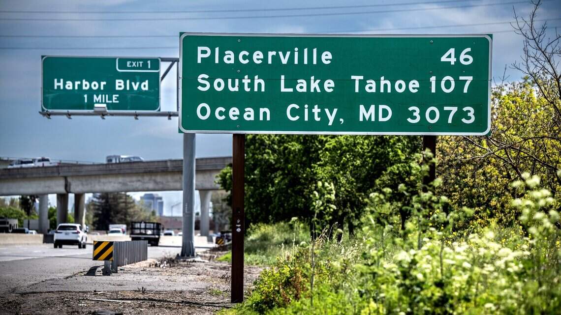Why does Highway 50 road sign point Sacramento drivers to Maryland? Bee Curious answers
