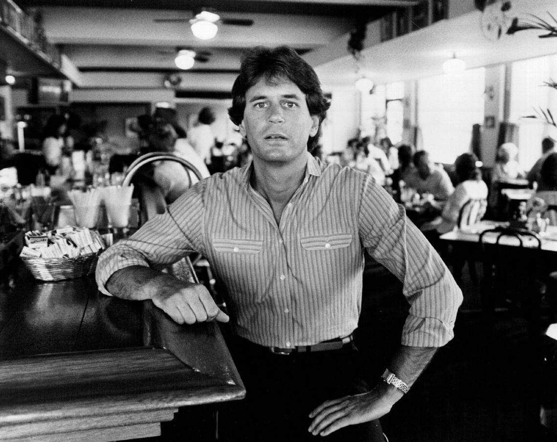 Owner Randy Paragary sits at the bar at Harry’s Bar and Grill at 400 L Street in Sacramento in June 1982. The nightspot is something of a musical laboratory, featuring some of the top New Wave club bands from San Francisco. “We’re exposing this music to people who have never heard it before,” said Paragary, who opened his first Sacramento music venue – the Parapow Palace Saloon at 30th and S streets – in the late 1960s.