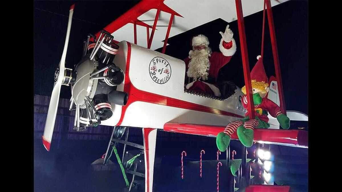 Santa Claus will tour a number of neighborhoods in Roseville starting Tuesday. The annual event is staffed by volunteers and city staff. 