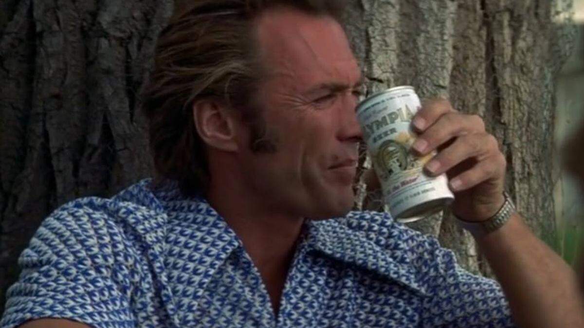 Olympia beer's Facebook page includes a photo of actor Clint Eastwood enjoying a can of the brew. A new lawsuit questions where the brewery's water comes from.