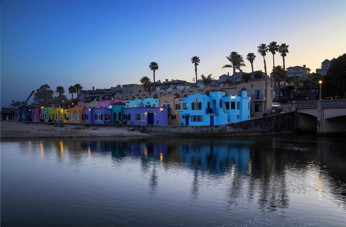 The Venetian Court in Capitola, California.
