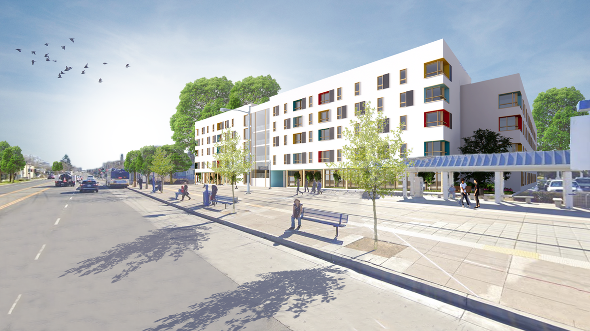 A team of Berkeley graduate students designed the Woodlake Park Family Homes, a proposal geared towards supplying affordable housing in North Sacramento.