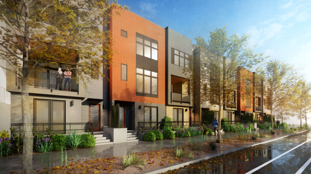 SKK Developments is proposing to build 16 market rate townhomes at the corner of 13th and C streets in the Mansion Flats neighborhood of downtown Sacramento.