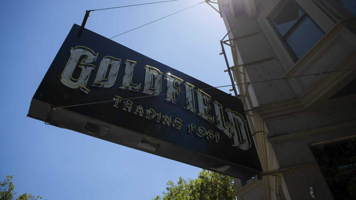 Goldfield Trading Post is seen on J Street in Sacramento on Tuesday, May 28, 2019. The midtown bar and music venue is closing after more than a decade, with owners shifting focus to their Roseville location.