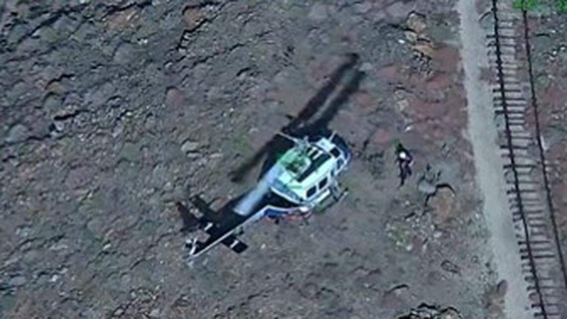 A hiker from Italy rescued by a San Diego County Sheriff’s Department helicopter spent three days lost in the Jacumba Mountains in California.