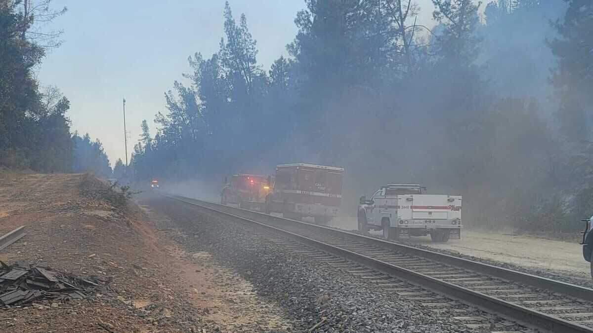 The Wonder Fire burning near Shasta Lake in Shasta County has charred 100 acres and is 10% contained, according to Cal Fire’s Shasta-Trinity unit. The fire sparked Monday afternoon near a cement plant.
