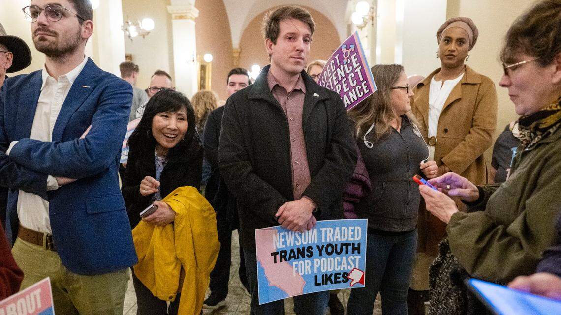 Donald Trump has California Democrats ‘on the run’ in trans rights debate | Opinion