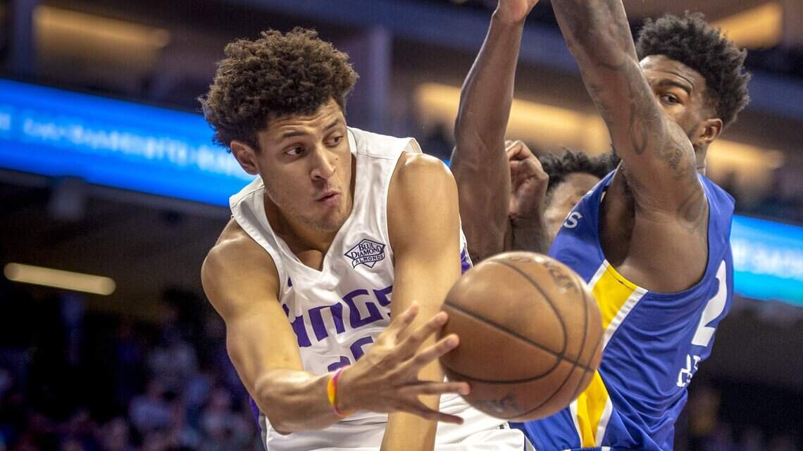 How the Kings' Justin Jackson stood out in a California Classic loss to the Warriors