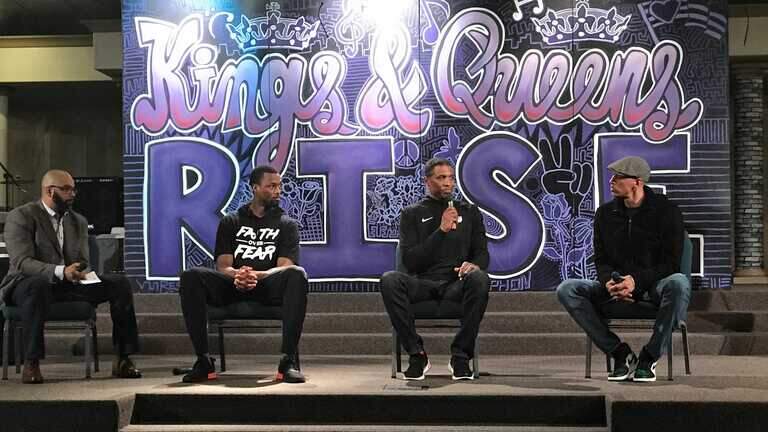About 300 join Build.Black Coalition’s forum with Kings stars Harrison Barnes, Doug Christie