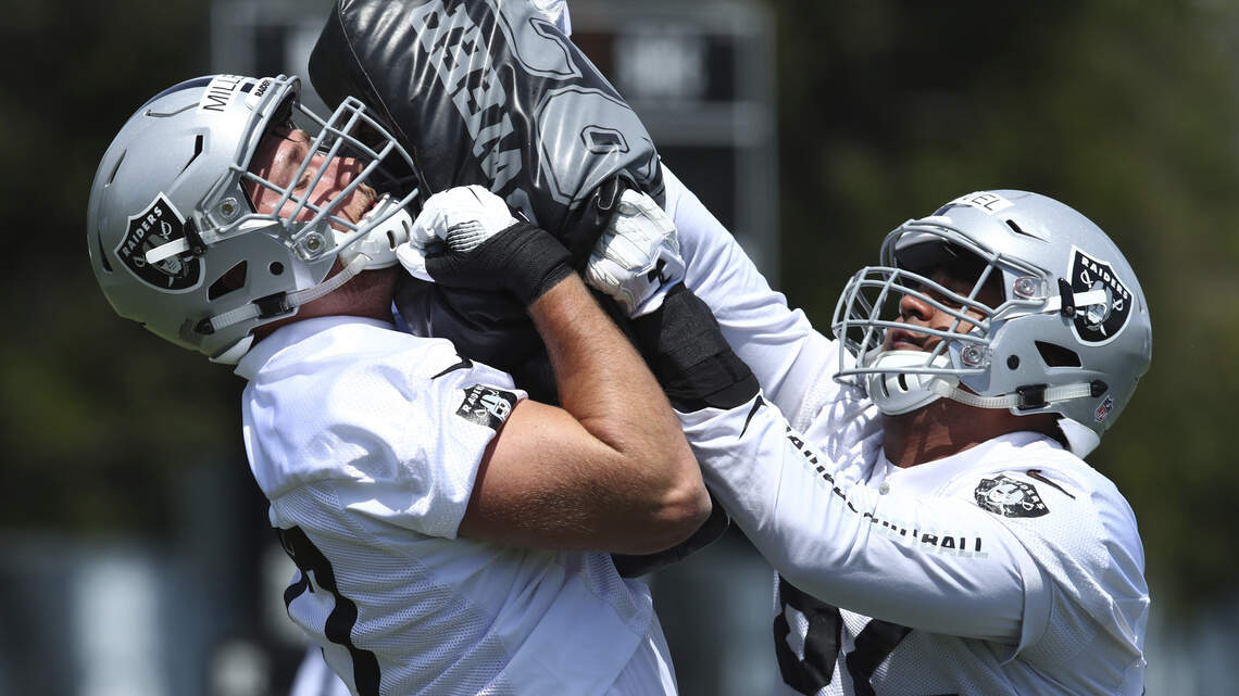 Why Kolton Miller has been one of the most impressive Raiders in workouts