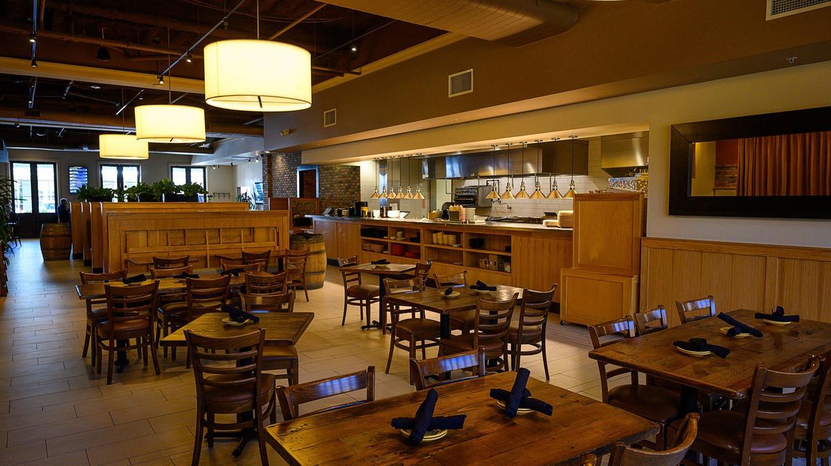The interior at Hoppy’s Railyard Kitchen and Hop Garden on Wednesday, March 13, 2019 in Sacramento.