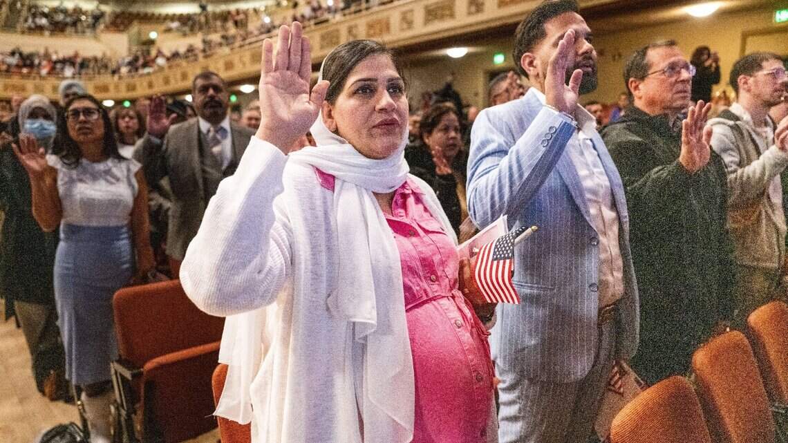 800 immigrants become US citizens in Sacramento ceremony. ‘What makes our country so great’
