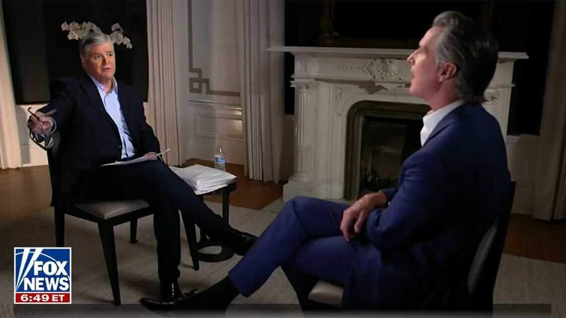Sean Hannity airs another interview with CA Gov Gavin Newsom ...