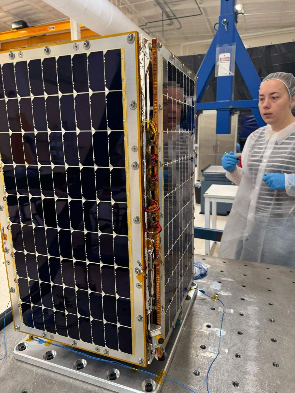 A satellite made by Proteus Space with payload help from UC Davis researchers, is planned for an October launch that the aerospace company says would make it the fastest-ever launch-qualified satellite.