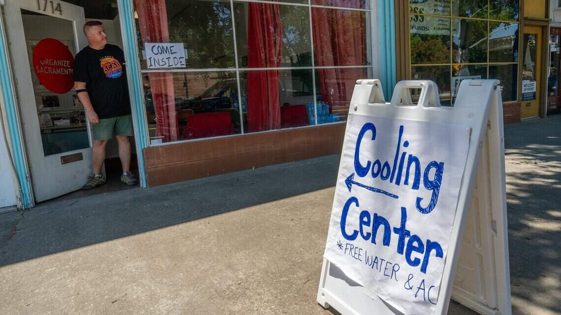 ‘These are our neighbors’: Sacramento community provides water for homeless during heat wave