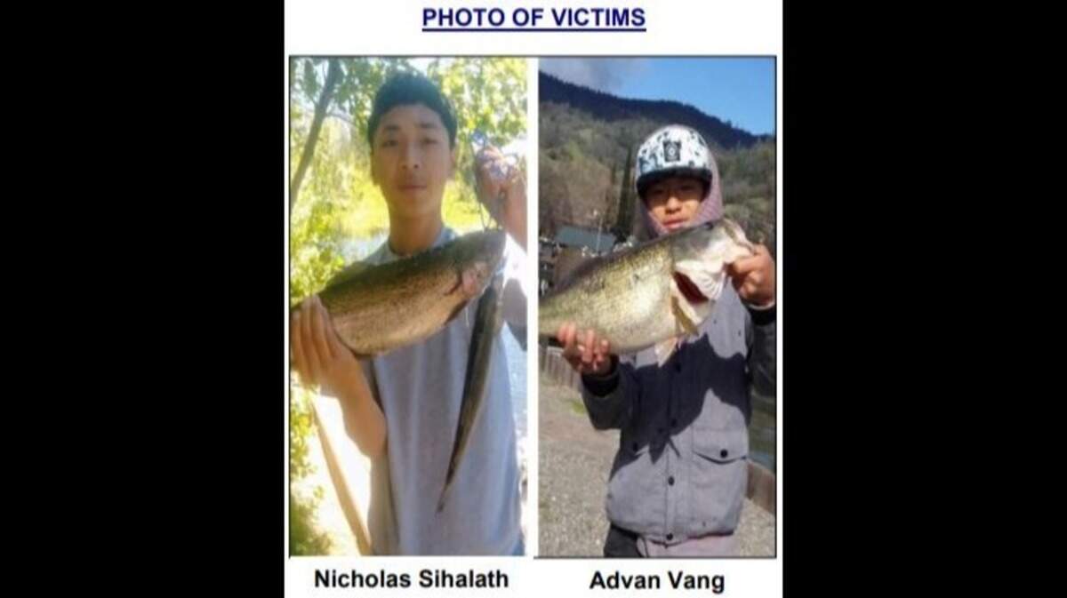 Photos of the 14-year-old Stockton boy, Nicholas Sihalath, and the 15-year-old Sacramento boy, Advan Vang, who were killed in a Feb. 24 double shooting.