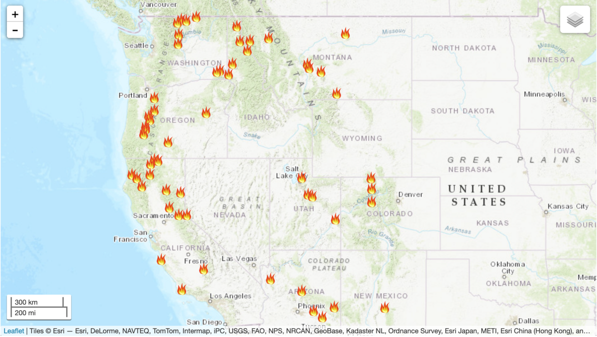 The maps depicts the likelihood of debris-flow generation and estimates of flow magnitude in locations where debris flows initiate. The models do not predict downstream impacts, potential debris-flow runout paths, and the areal extent of debris-flow or flood inundation.