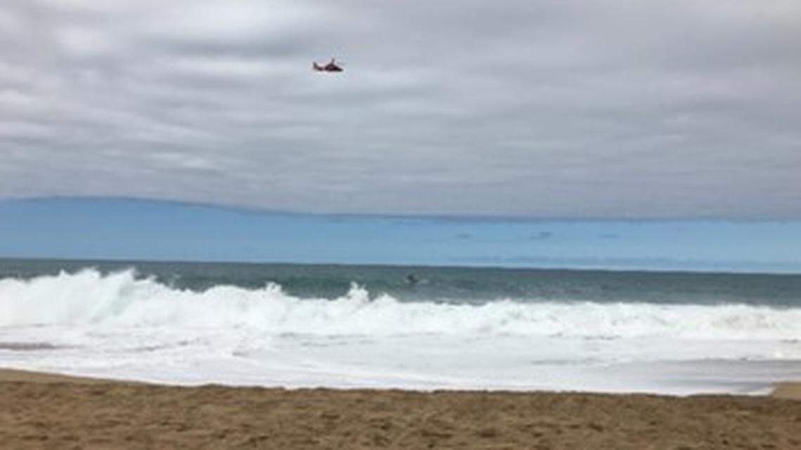 A 25-year-old man visiting Hawaii from New Jersey vanished Saturday, March 5, after being swept to sea off a Kauai beach, authorities said.