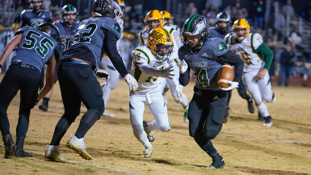 Colfax beat Argonaut 25-22 on Friday night in Placer County in the opening round of the section playoffs.