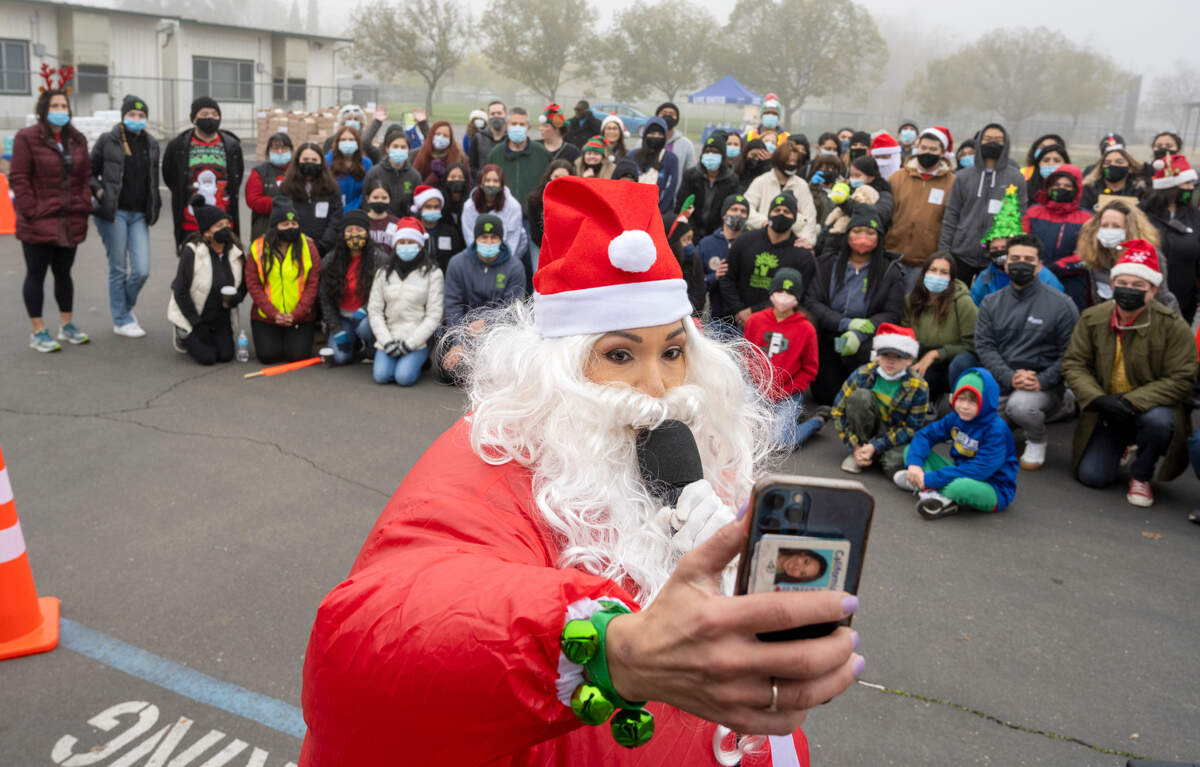 West Sacramento Vice Mayor Quirina Orozco announces the start of the Yolo County Children’s Alliance 2021 Annual Holiday Toy Distribution on Saturday, Dec. 18, in West Sacramento during a live social media announcement. Thanks to the giving spirit from many public and private organizations, as well as individual donors, the event was able to provide an estimated 3,000 toys for 965 children.