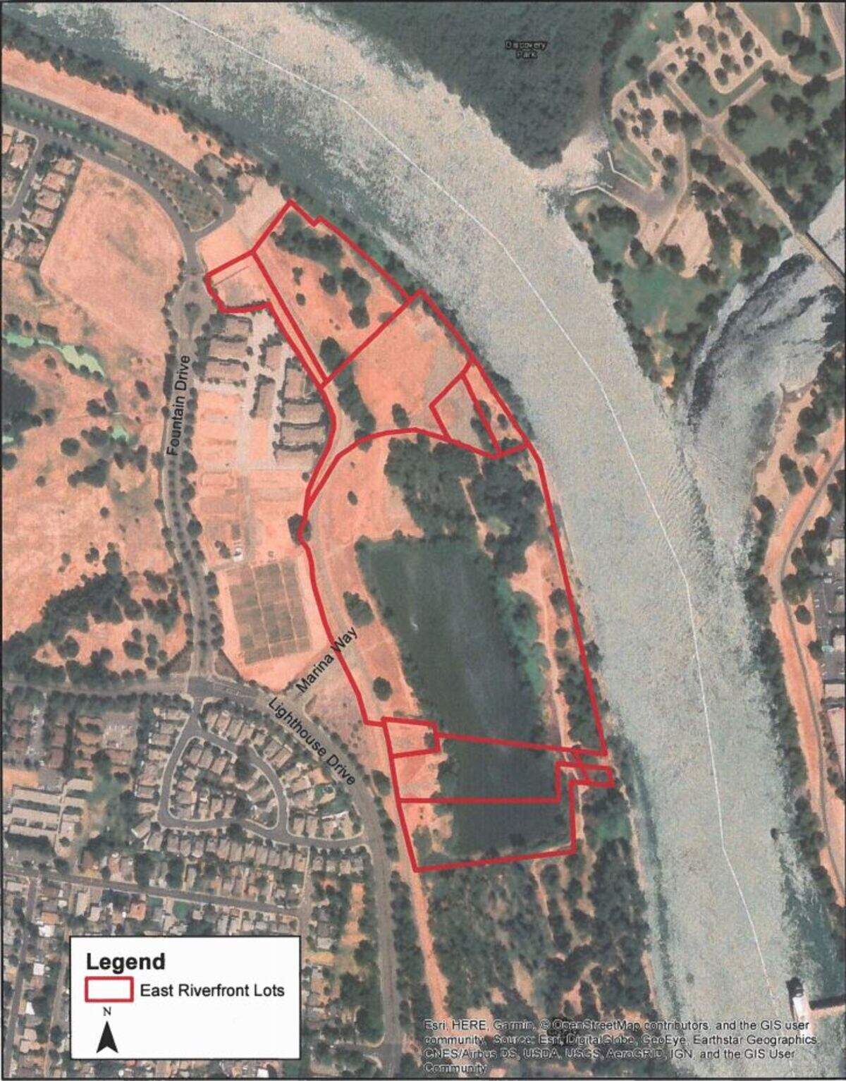 The 43-acre East Riverfront Property, which West Sacramento on Wednesday, Dec. 7, 2018, agreed to transfer to the state for construction of a $100 million Indian Heritage Center.