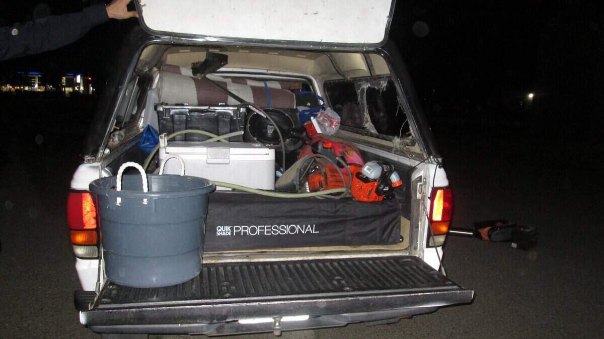Three people were arrested early Friday morning on suspicion of burglarizing a church in Elk Grove.