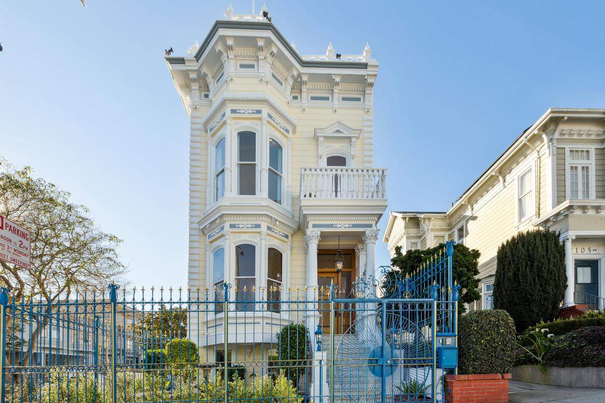 The timeless and updated six-bedroom, 5,700-square-foot home in San Francisco is for sale for $6 million.