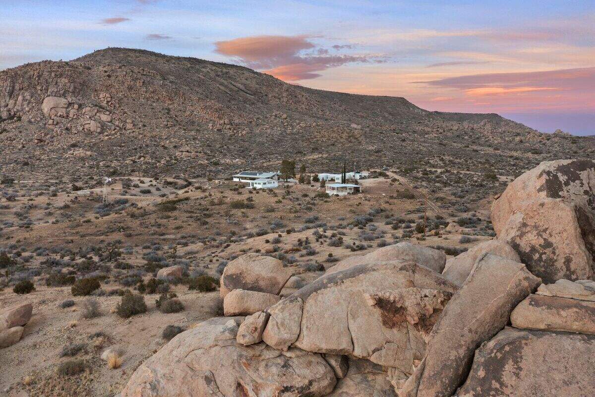 The Pioneertown, California, sanctuary on 13 acres is listed for $2.89 million.
