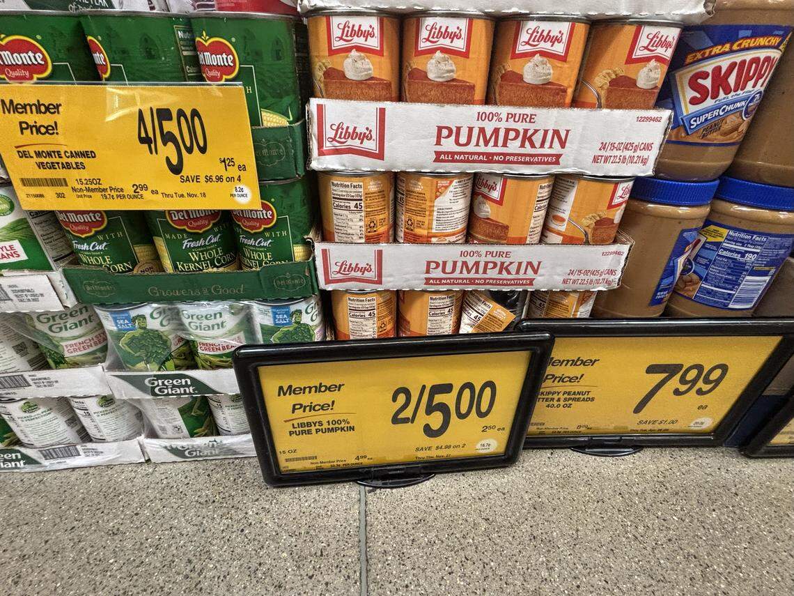 The Sacramento Bee went shopping for the most affordable turkeys, stuffing, cranberry sauce and pumpkin purée. Do you live near savings?
