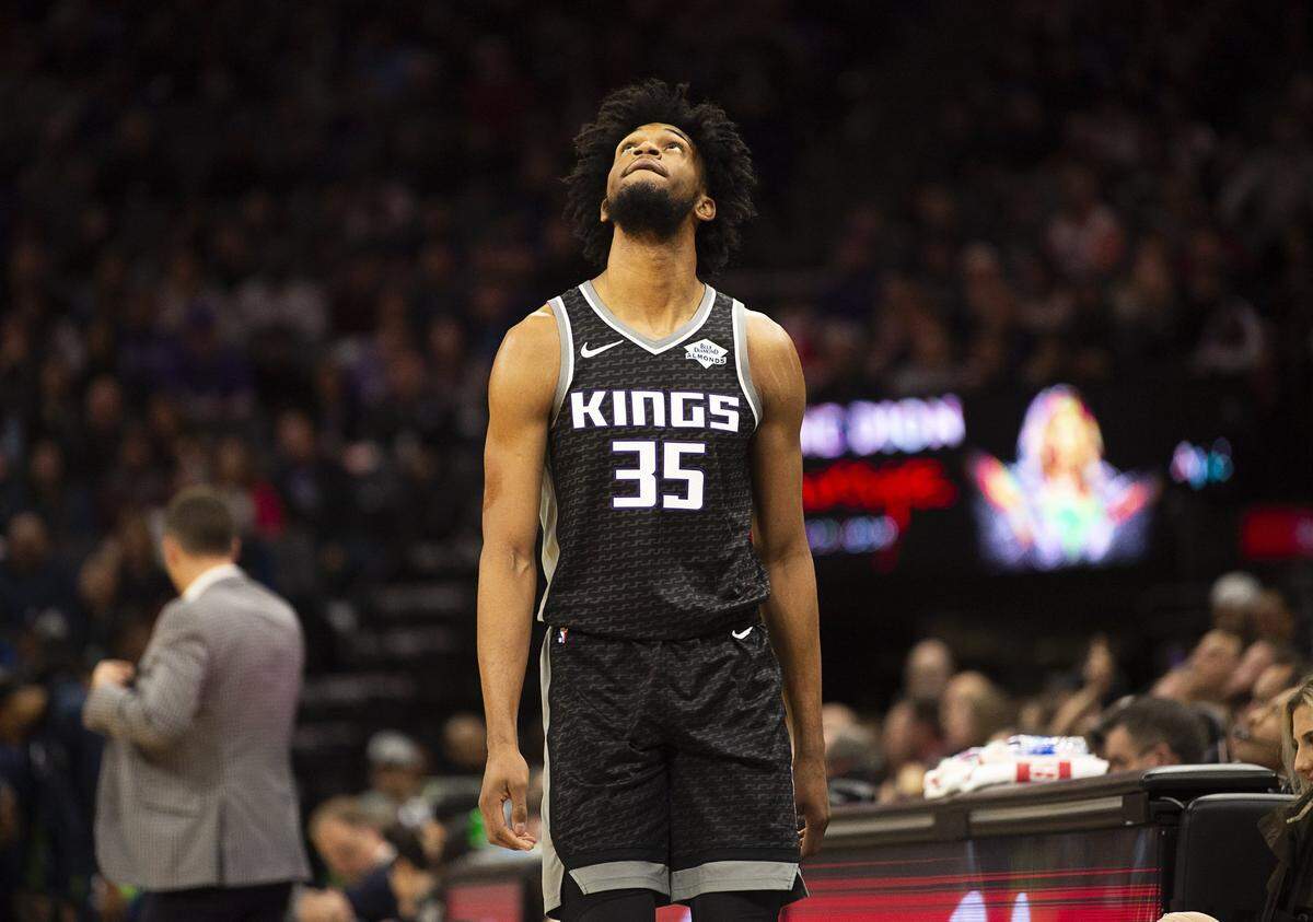 Kings big man Marvin Bagley III is averaging 10.9 points and 8.1 rebounds through seven games this season. He’s shooting just 35.8% and turns the ball over 2.3 times a game.