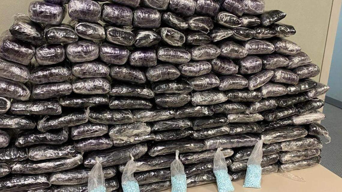 One million fentanyl pills were seized earlier this month, making for a “record-breaking bust” in California, officials said. (Photo from the Drug Enforcement Administration)