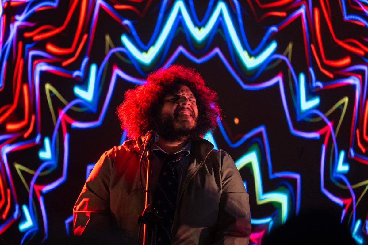 The Philharmonik performs at the New Year’s Eve celebration on K Street in Old Sacramento on Tuesday night.