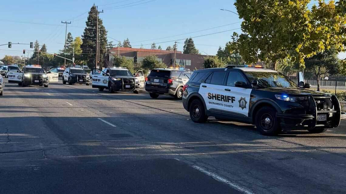 2 Sacramento deputies wound suspected carjacker after chase ends on Watt Avenue