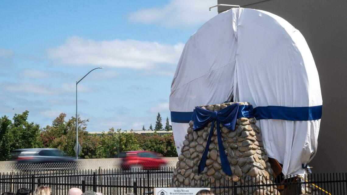 The waterwheel is back! Rancho Cordova’s Naturwood unveils iconic rebuild after crash
