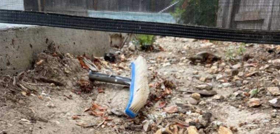 A gap in the fence surrounding the twins’ foster home pool. The parents of Sincere and Legend Strong, two toddlers, sued the installers of the pool and Sacramento County for negligence in the twins' death.