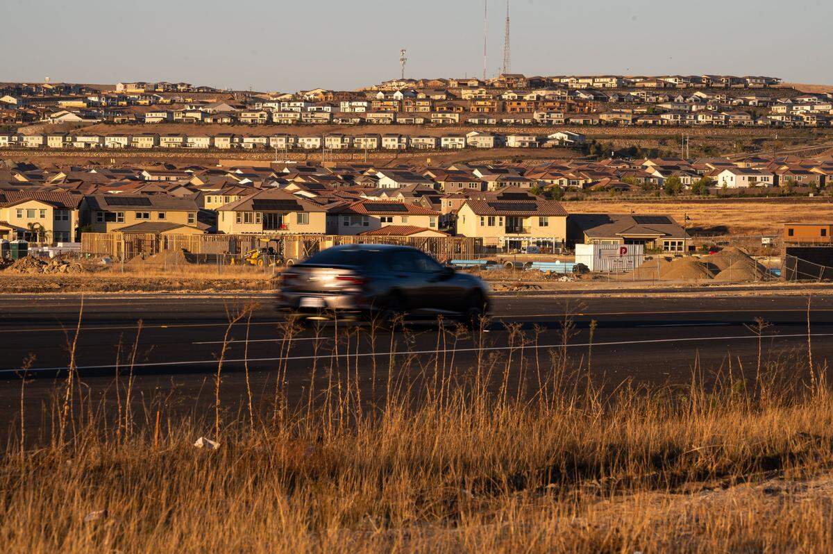 New housing construction is seen in Folsom along White Rock Road in October. The number of Asian Americans calling Folsom home nearly doubled in the last decade and has more than quadrupled since 2000.