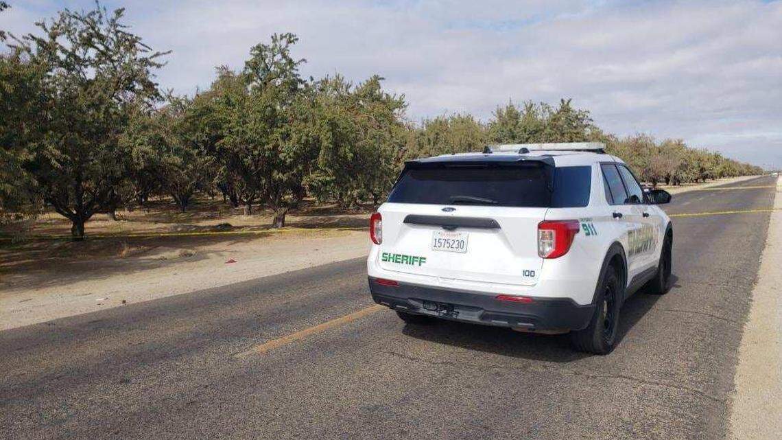 A man’s body was found in an orchard in Earlimart, California, on Nov. 6, 2022, authorities said.