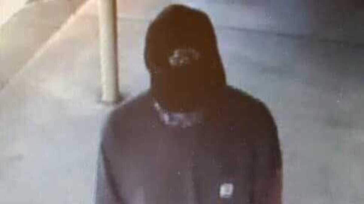 Police officials released photos of a suspect who robbed a bank Thursday Oct. 15, 2020, in Sutter Creek, California in Amador County and got away on a bicycle.