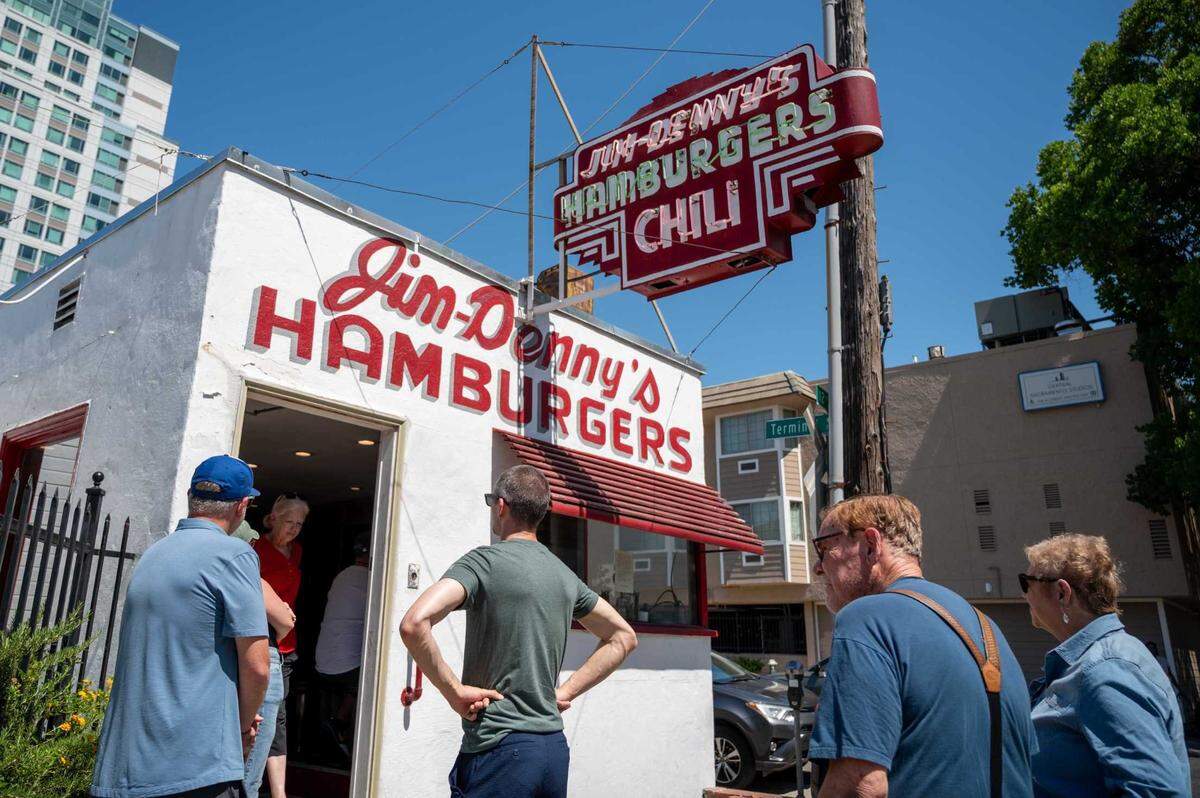 Sacramento's landmark Jim-Denny serves final customers on Wednesday, July 2, 2025.