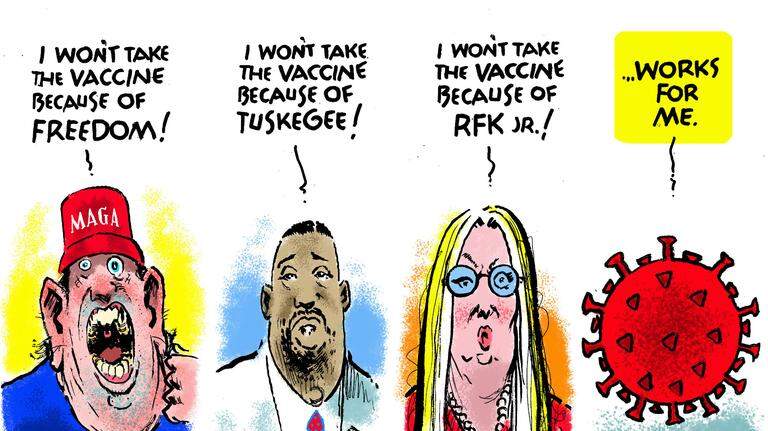 McClatchy editorial cartoons for the week of Aug. 2, 2021