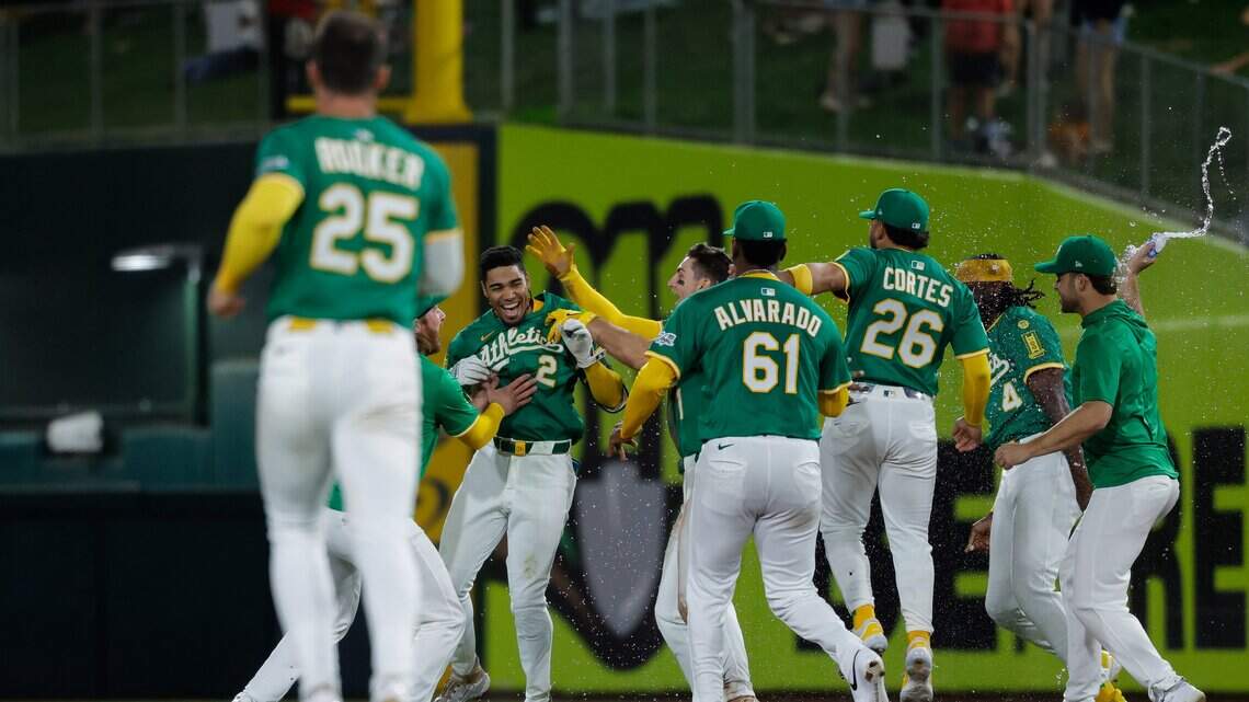 A’s seek first series sweep in West Sacramento after walk-off walk vs. Tigers